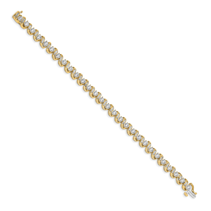 14k Diamond Bracelet-BM4647-300-YA