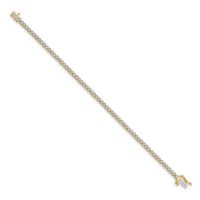 14k Diamond Tennis Bracelet-BM4648-050-YA