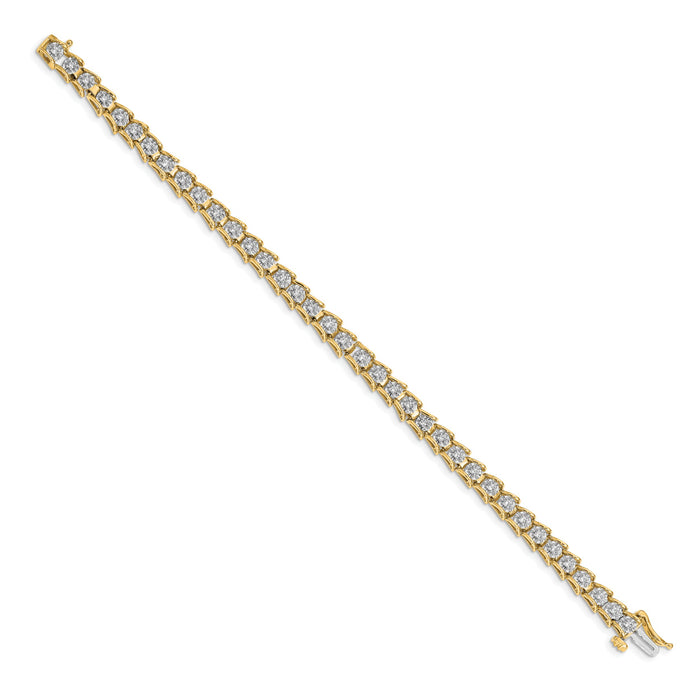 14k Diamond Bracelet-BM4654-063-YA