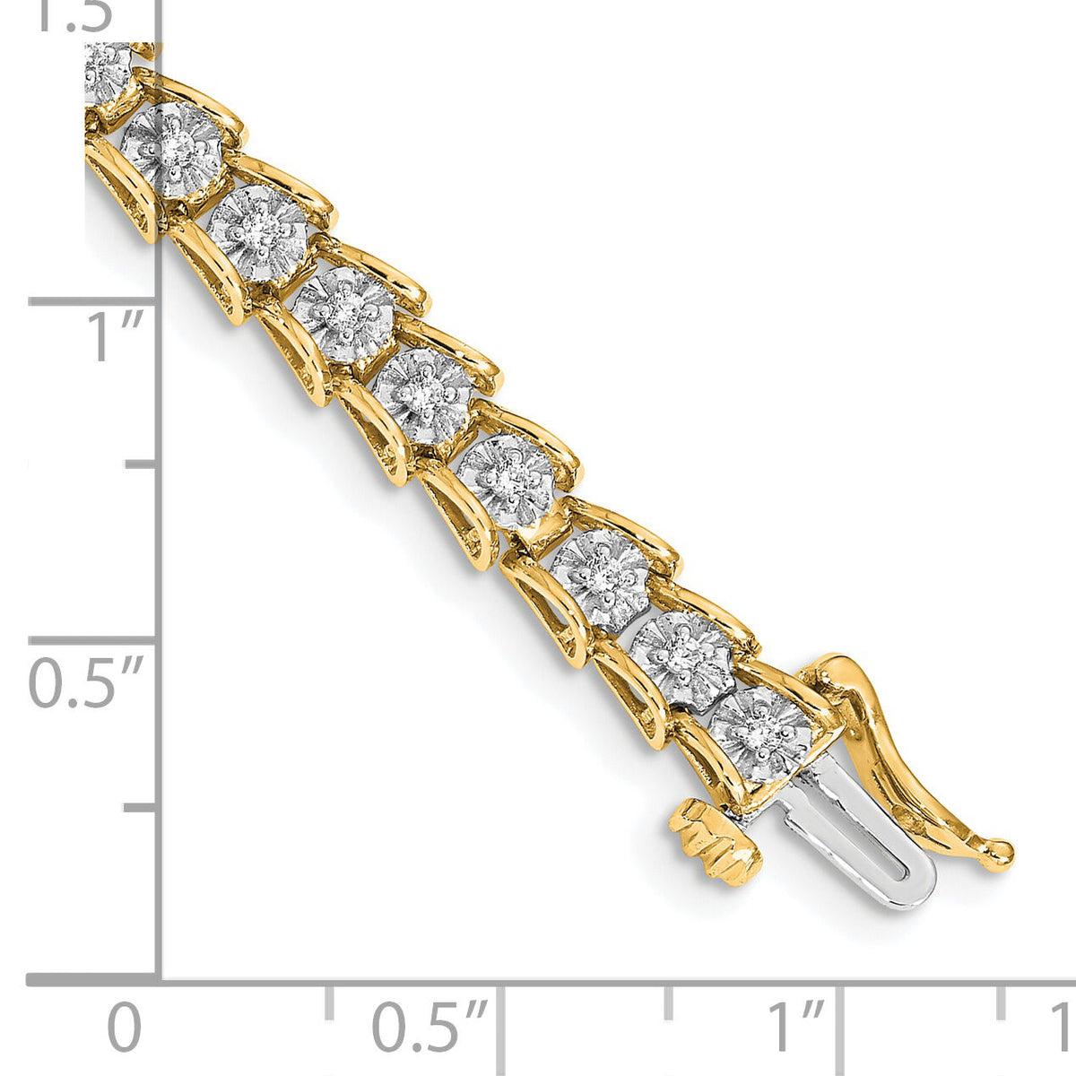 14k Diamond Bracelet-BM4654-063-YA