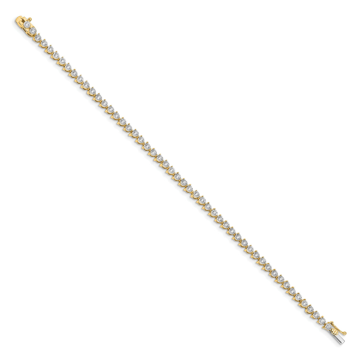 14k Diamond Bracelet-BM4655-100-YA