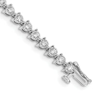 14k White Gold Diamond Bracelet-BM4656-200-WA