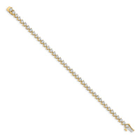 14k Diamond Bracelet-BM4656-200-YA