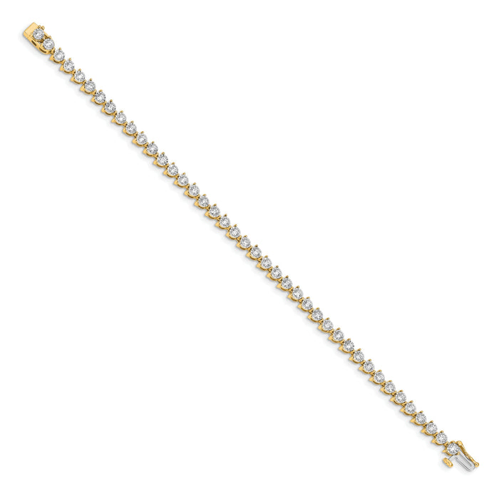 14k Diamond Bracelet-BM4656-200-YA