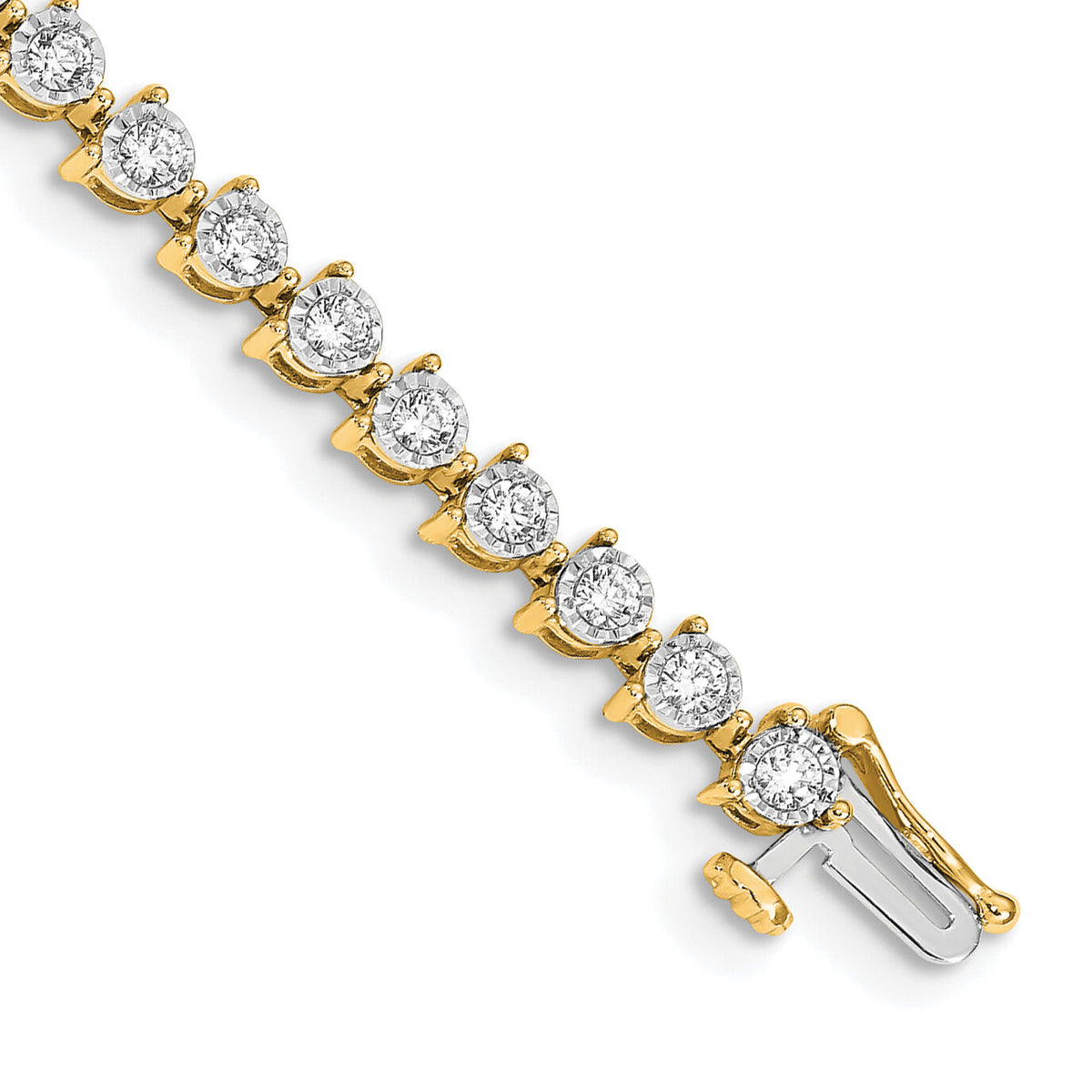 14k Diamond Bracelet-BM4656-200-YA