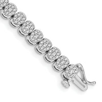 14k White Gold Diamond Bracelet-BM4662-300-WA