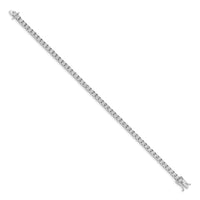 14k White Gold Illusion Setting Diamond Bracelet-BM4665-100-WA