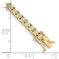 14k Illusion Setting Diamond Bracelet-BM4665-100-YA