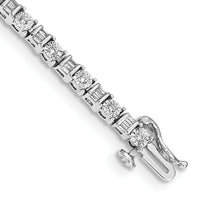 14k White Gold Diamond Bracelet-BM4667-100-WA