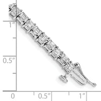 14k White Gold Diamond Bracelet-BM4668-200-WA