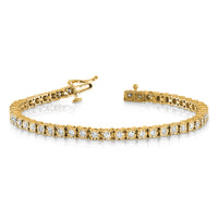14k Illusion Setting Diamond Bracelet-BM4669-200-YA
