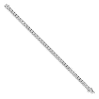 14k White Gold Cluster Setting Diamond Bracelet-BM4670-300-WA