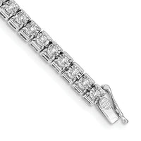 14k White Gold Diamond Tennis Bracelet-BM4671-200-WA
