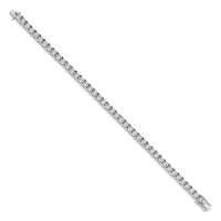 14k White Gold Illusion Setting Diamond Bracelet-BM4674-400-WA