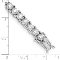 14k White Gold Illusion Setting Diamond Bracelet-BM4675-300-WA
