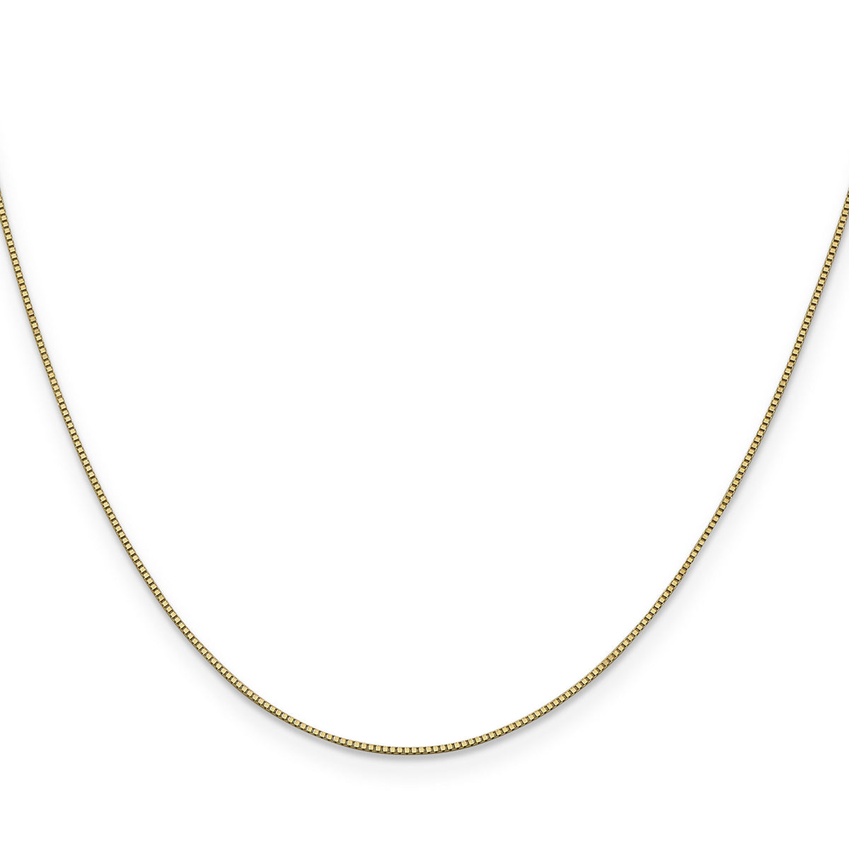 14k .7mm Box with Lobster Clasp Chain-BOX075-16