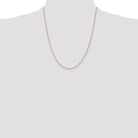 14k .7mm Box with Lobster Clasp Chain-BOX075-22