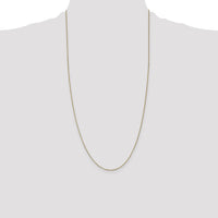14k .7mm Box with Lobster Clasp Chain-BOX075-28