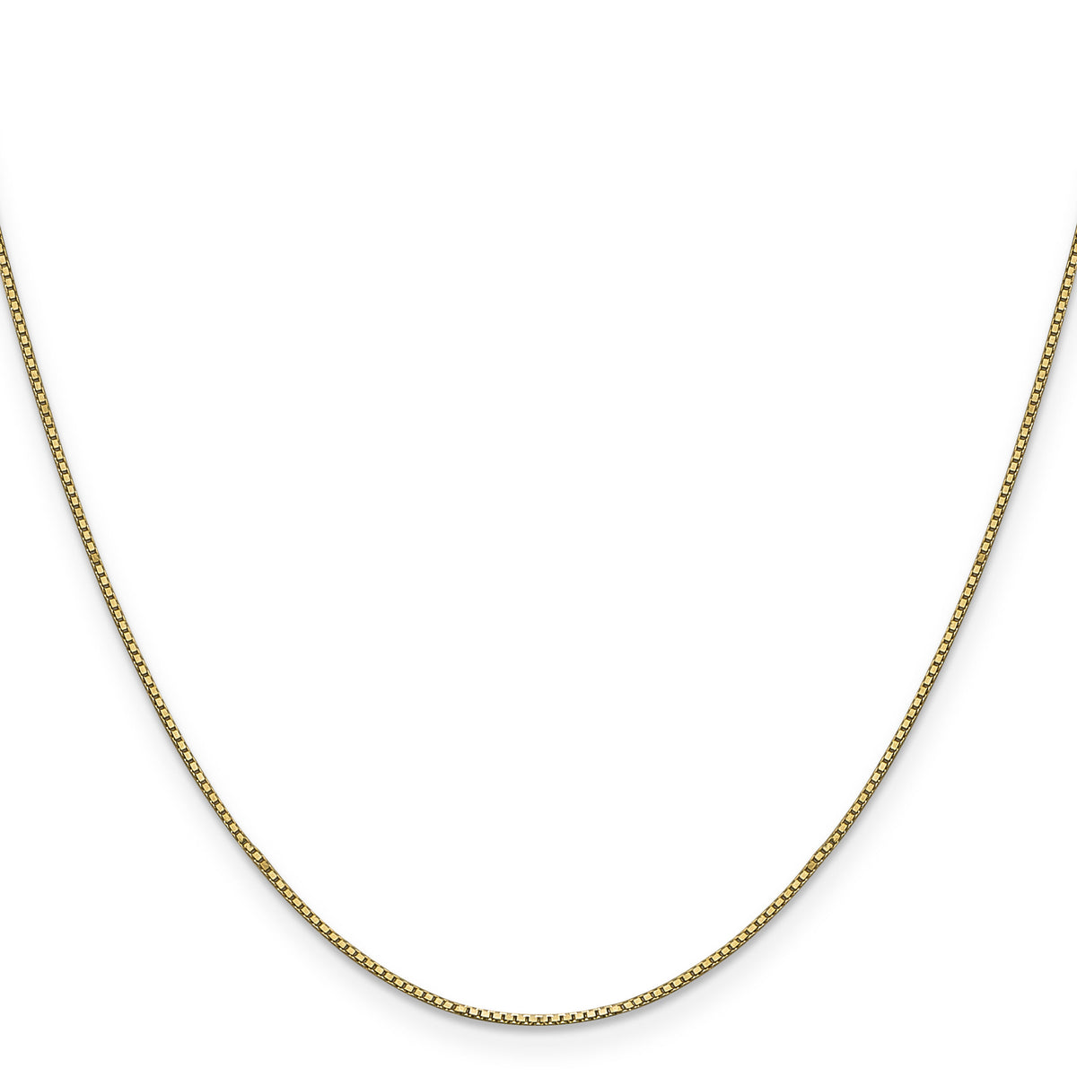 14k .9mm Box with Lobster Clasp Chain-BOX087-16