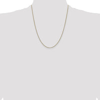 14k .9mm Box with Lobster Clasp Chain-BOX087-22