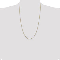 14k .9mm Box with Lobster Clasp Chain-BOX087-26