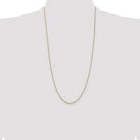 14k .9mm Box with Spring Ring Clasp Chain-BOX087S-28