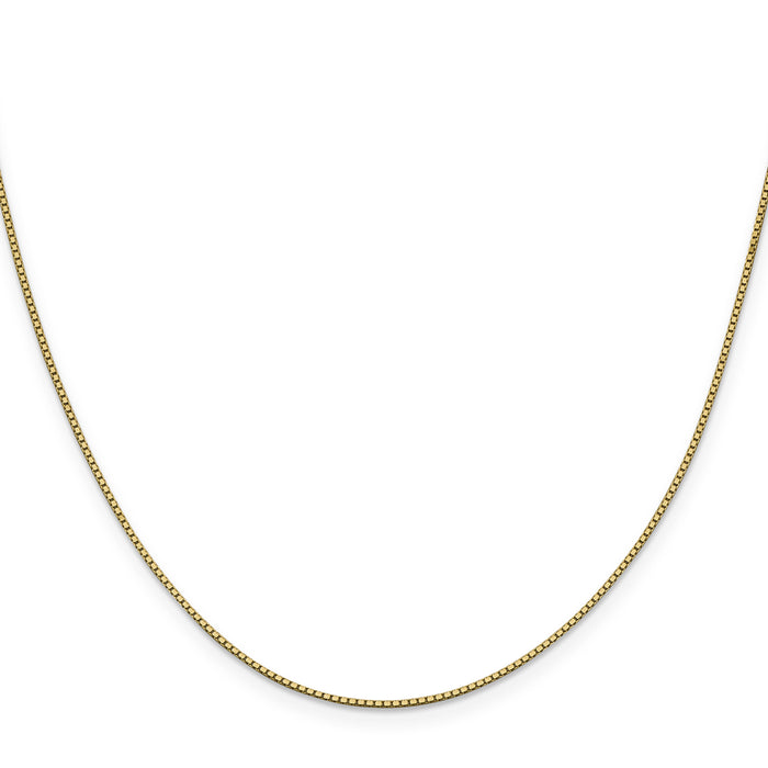 14k .95mm Box Chain-BOX095-24