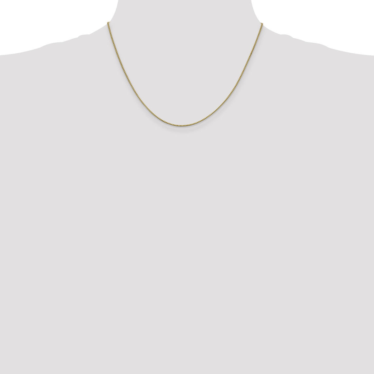 14k .95mm Box Chain-BOX095-18