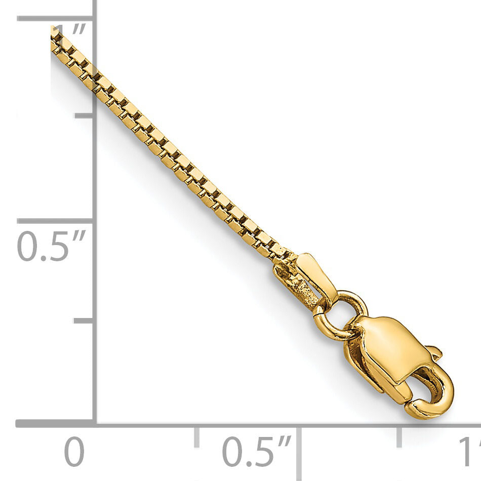 14k .95mm Box Chain-BOX095-8