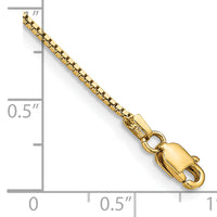 14k .95mm Box Chain-BOX095-8