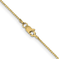 14k 1mm Box Chain-BOX100-24