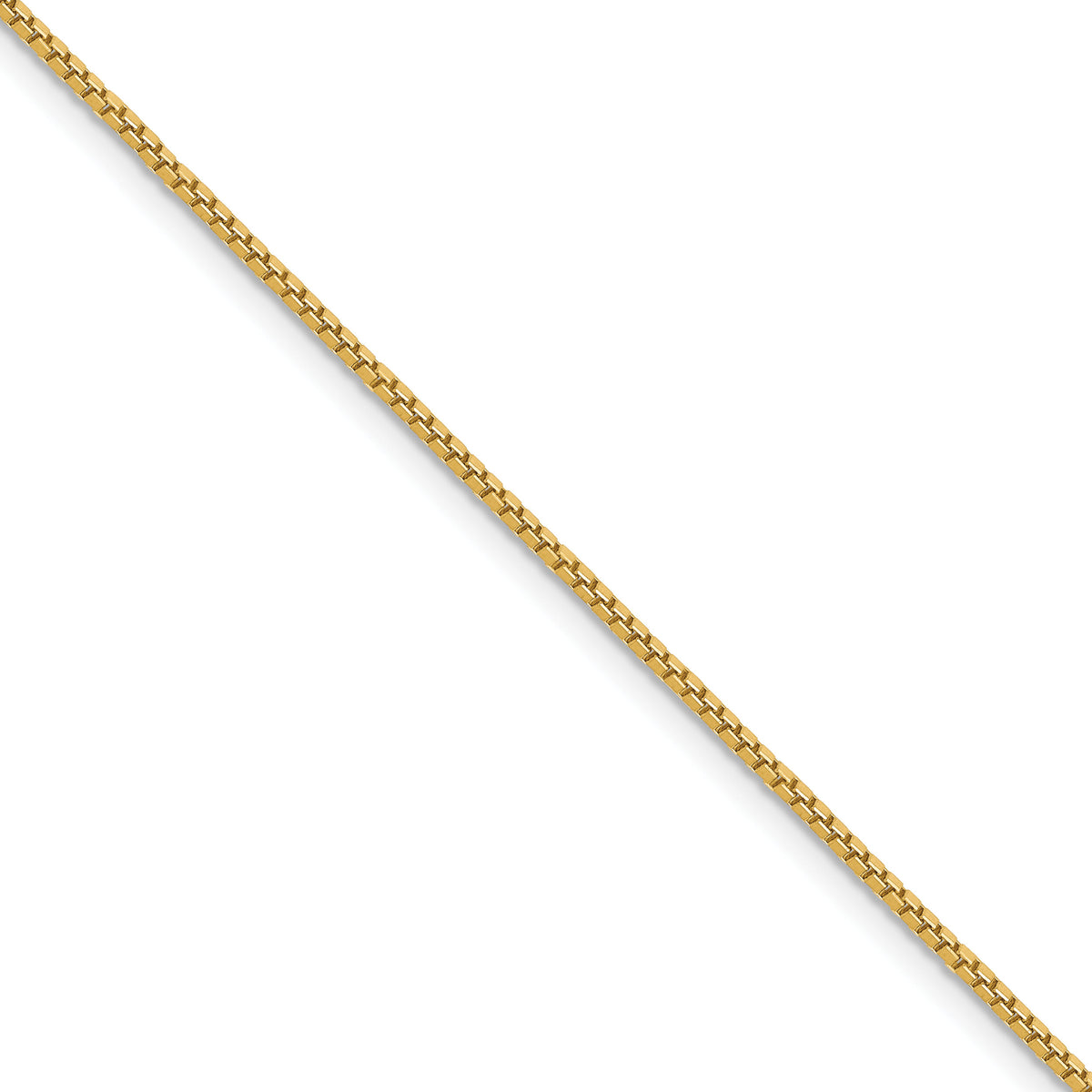 14k 1mm Box Chain  (100 inch Spool)-BOX100-100