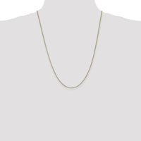 14k 1mm Box Chain-BOX100-24