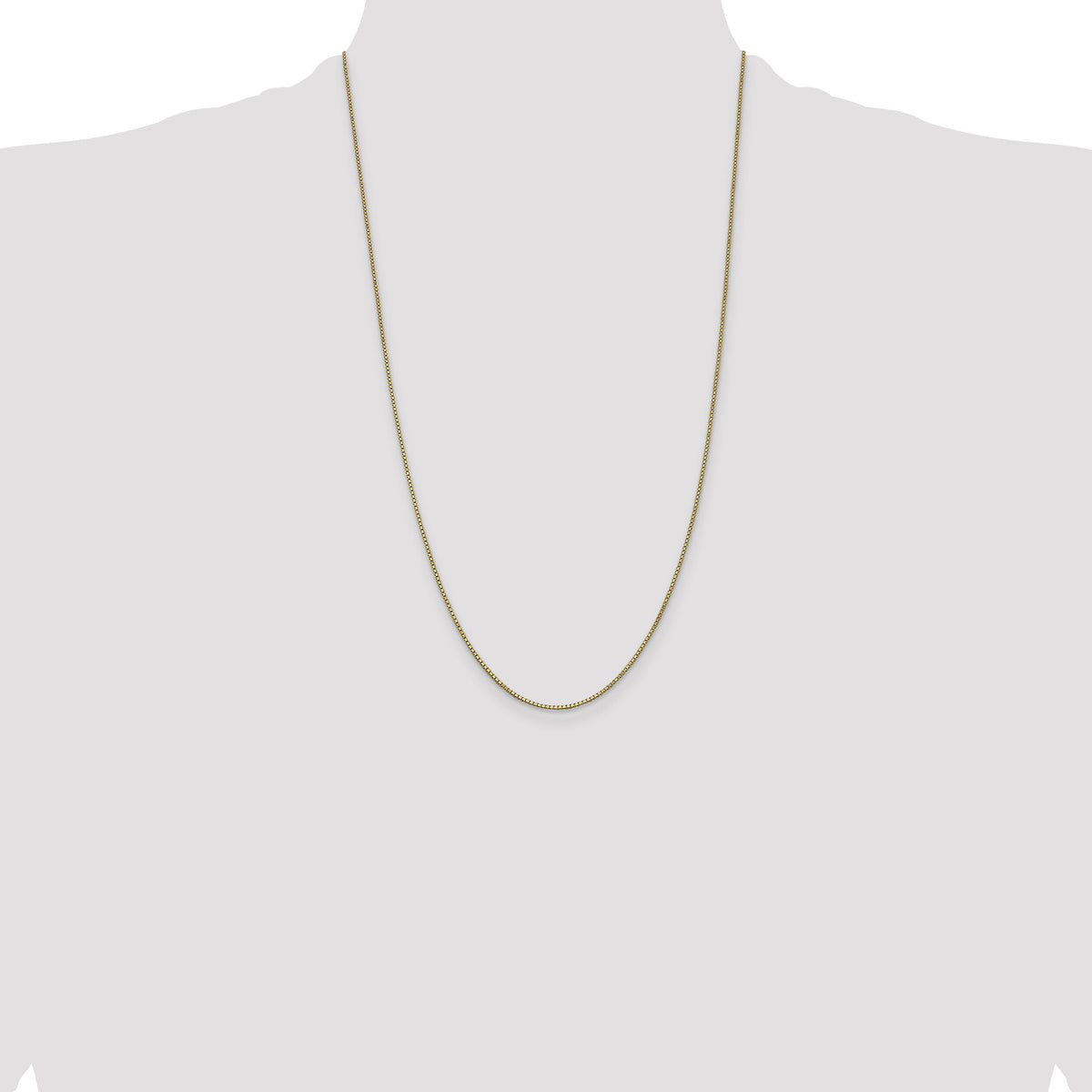 14k 1mm Box Chain-BOX100-26
