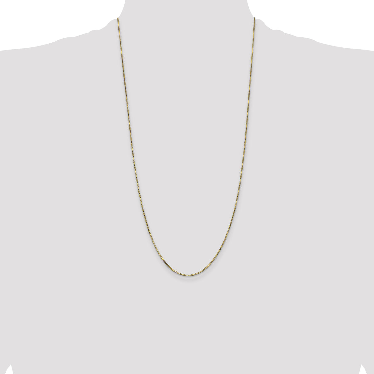 14k 1mm Box Chain-BOX100-28