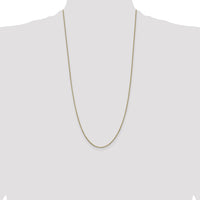 14k 1mm Box Chain-BOX100-28