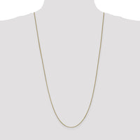 14k 1mm Box Chain-BOX100-30