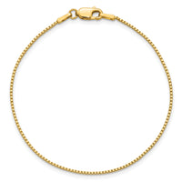 14k 1mm Box Chain-BOX100-7