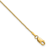 14k 1mm Box Chain-BOX100-8