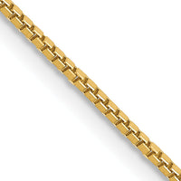 14k 1mm Box Chain-BOX100-18