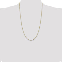 14k 1.05mm Box Chain-BOX105-26