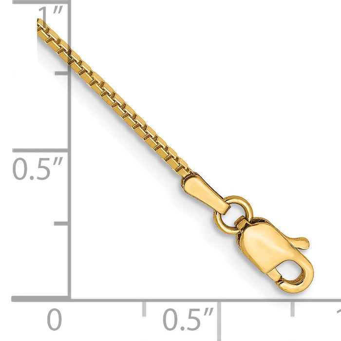 14k 1.05mm Box Chain-BOX105-8