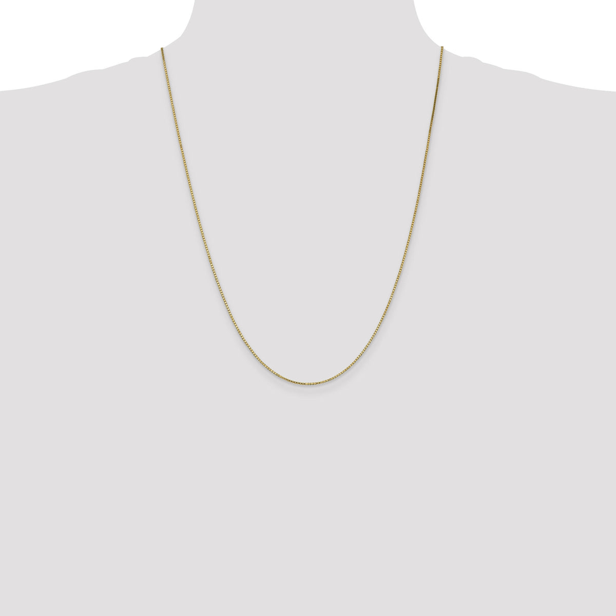 14k 1.1mm Box Chain-BOX110-24