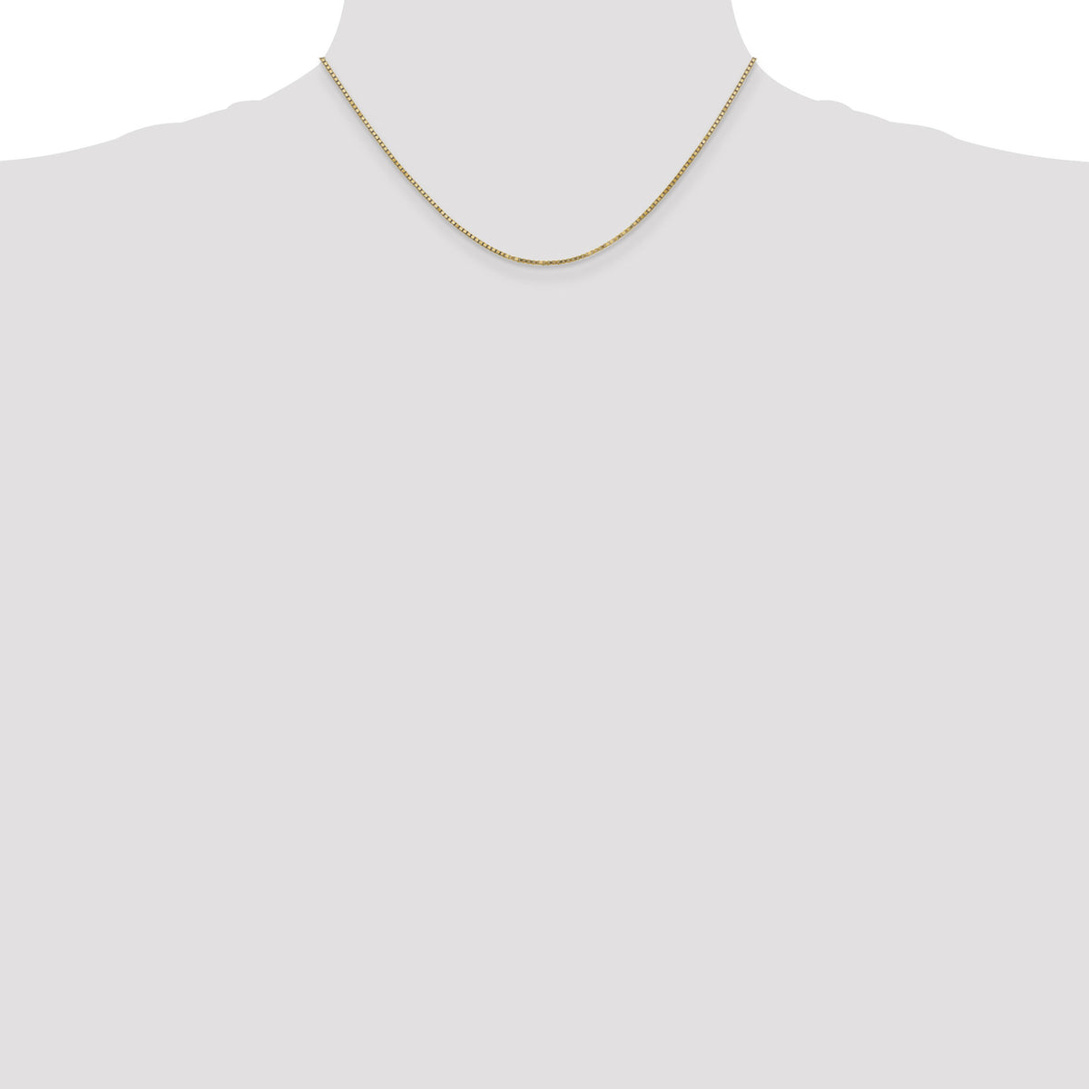 14k 1.3mm Box Chain-BOX125-16