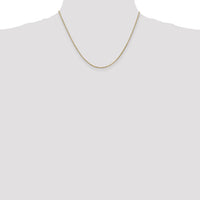 14k 1.30mm Box Chain-BOX125-18