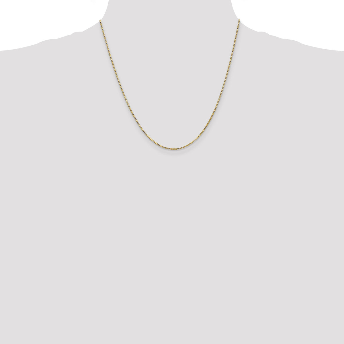 14k 1.3mm Box Chain-BOX125-20