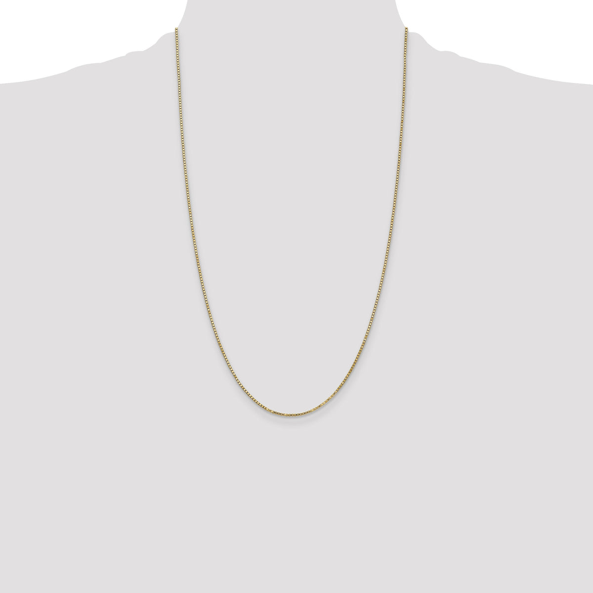 14k 1.3mm Box Chain-BOX125-26