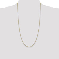 14k 1.3mm Box Chain-BOX125-28