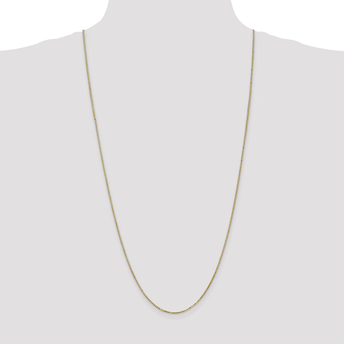 14k 1.3mm Box Chain-BOX125-30