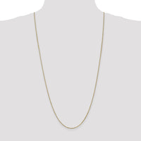 14k 1.3mm Box Chain-BOX125-30